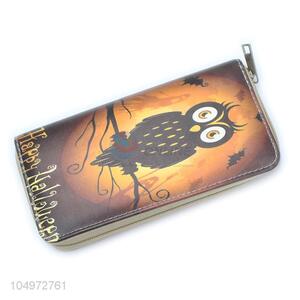 High Sales Cute Owl Cartoon Animals Fashion Clutch Bag Female Purse&Wallet