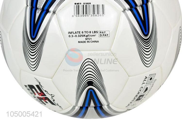 Wholesale low price training soccer ball/football standard size 5