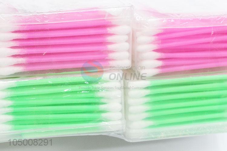 Nice Design Cheap Price 6 Bottles Plastic Handle Cotton Swabs