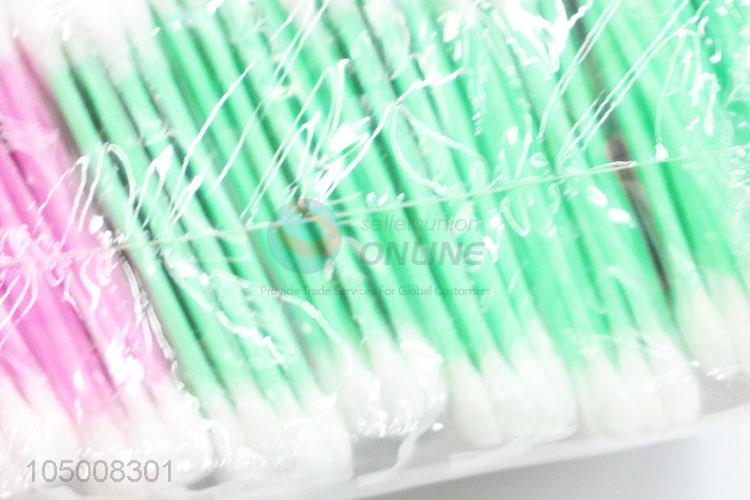 Wholesale Simple 24 Bags Plastic Handle Cotton Swabs