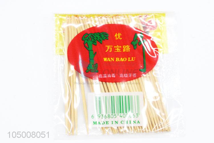 Popular Wholesale Natural Bamboo Material Toothpicks