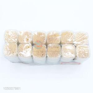 Factory Price High Quality 12 Boxes Bamboo Toothpicks