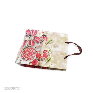 Factory supply printed ivory board gift bag with handle