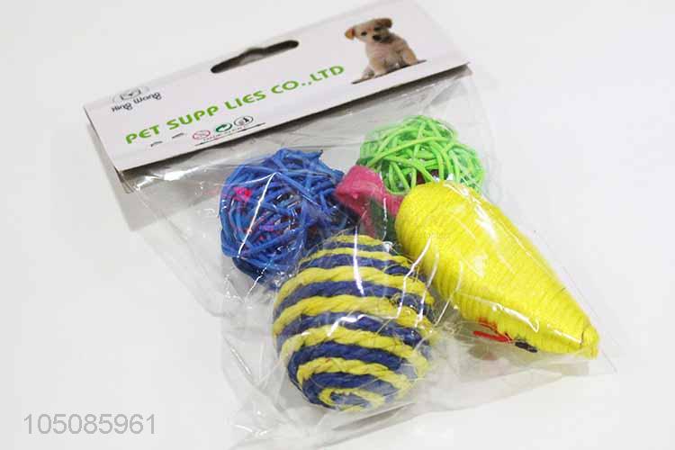 Bottom price ball toy set for pets