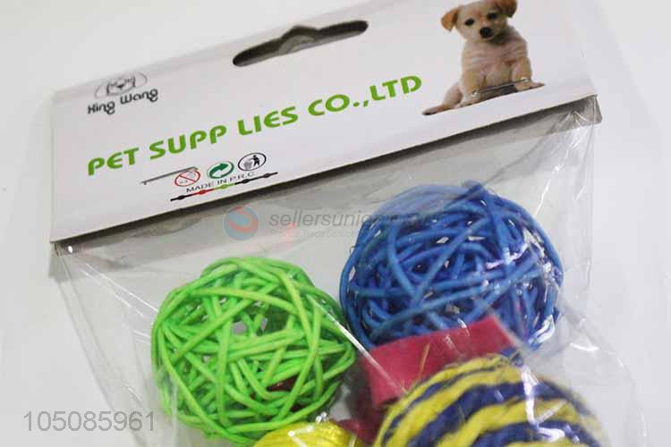 Bottom price ball toy set for pets