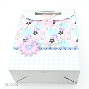 Fashion Colorful Cute Flower Pattern Paper Gift Bag