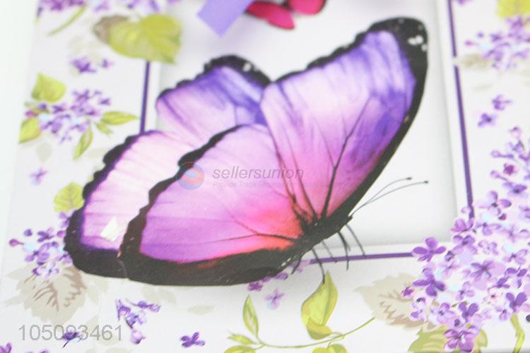 Beautiful Purple Butterfly Pattern Cheap Paper Gift Bags