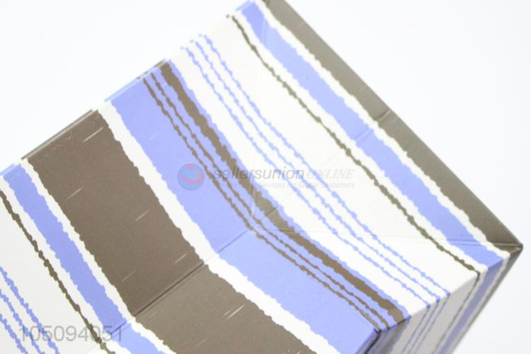 Fashion New Design Striped Paper Gift Bags