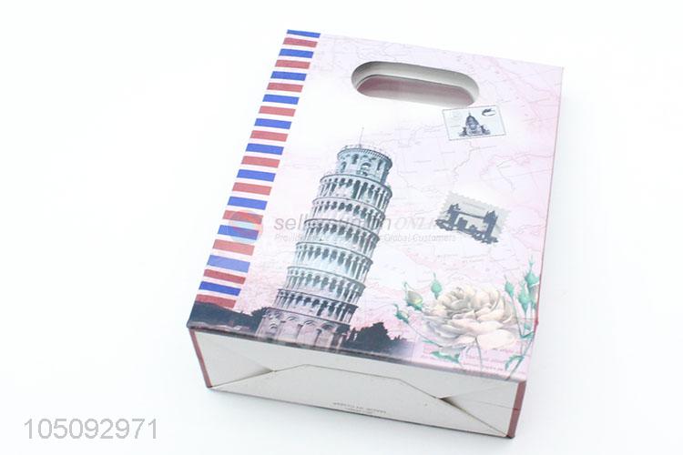 Best Sale Leaning Tower Of Pisa Pattern Paper Bag Gift Bag