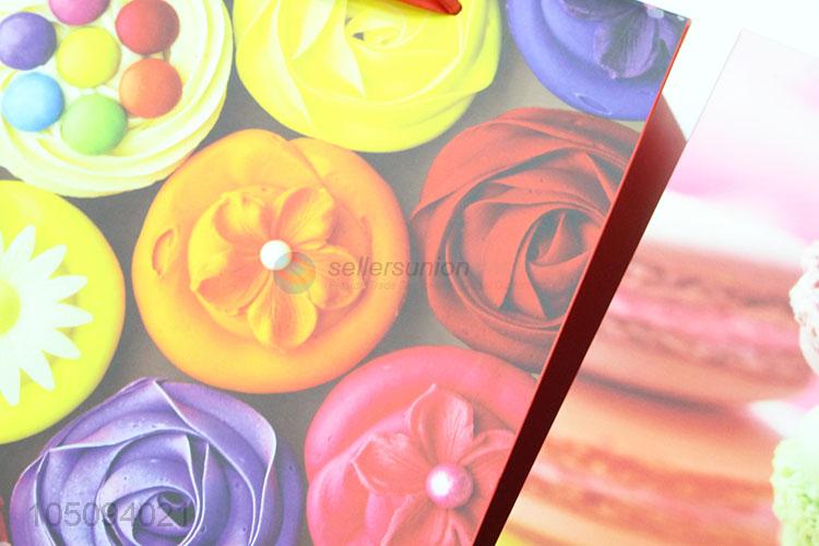 Lovely Exquisite Colorful Macarons Printed Paper Packaging Gift Bag