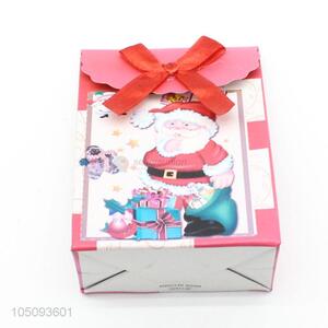 Cartoon Father Christmas Pattern Paper Bag Paper Gift Bag