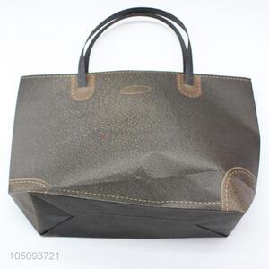 Custom Good Quality Black Color Clothing Craft Paper Shopping Gift Bag