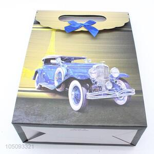 Low Prices Old Car Design Top Quality Shopping Paper Gift Bag