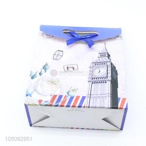 Vintage Design Big Ben Pattern Paper Gift Bag for Wedding Party