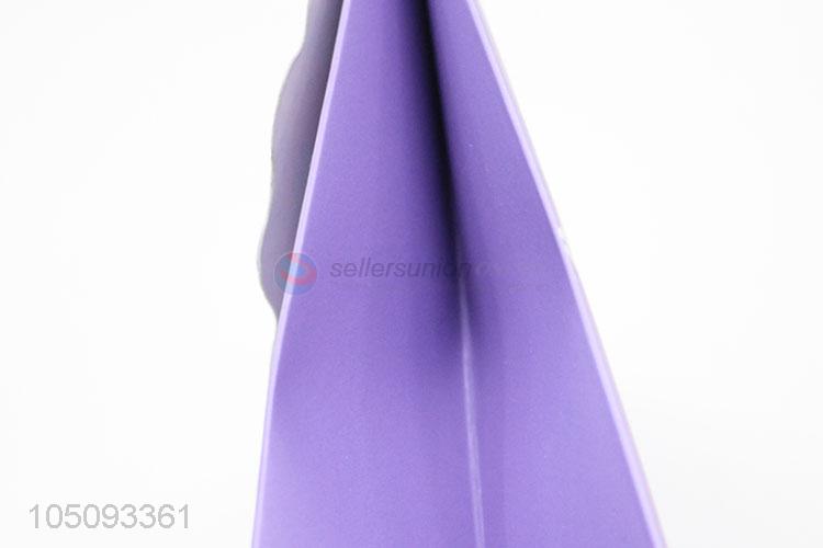 Nice Design Cheap Purple Color Heart Pattern Paper Handle Gift Bags