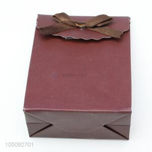 Blue Color Utility Fashion Design Style Wine Red Paper Gift Bag