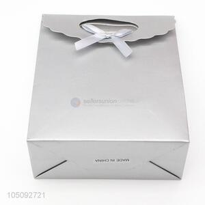 New Arrival Elegant Style Silve Color Paper Gift Bag