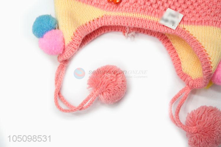 Utility and Durable Cute Cartoon Winter Hat Plush Warm Cap