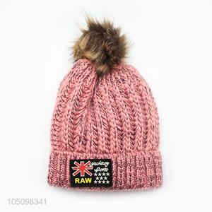 Unique Design Winter Warm Hats Girl Casual Cap