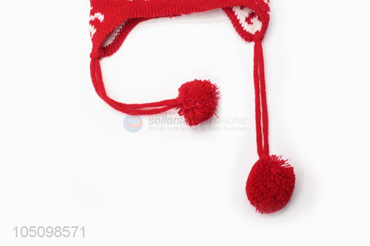 China Manufacturer Kids Winter Hats Beanies Knitted Hat