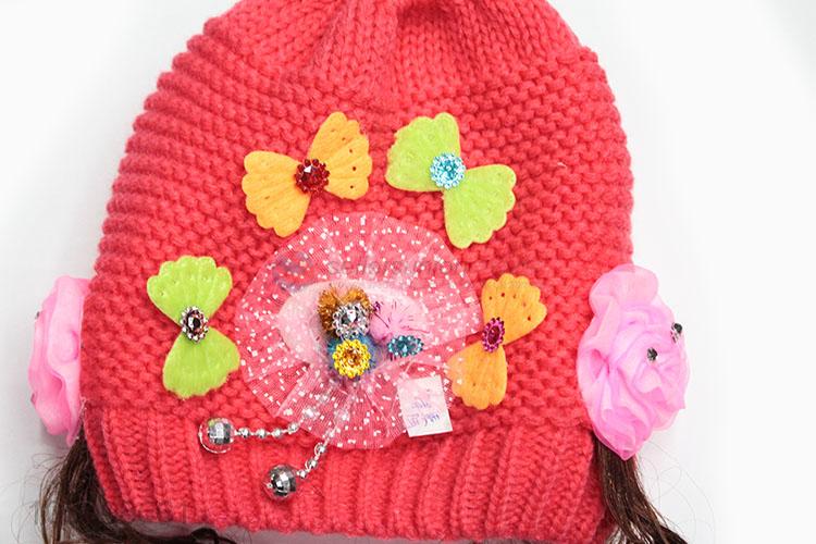 Very Popular Winter Child Hat With Braid Cartoon Cap