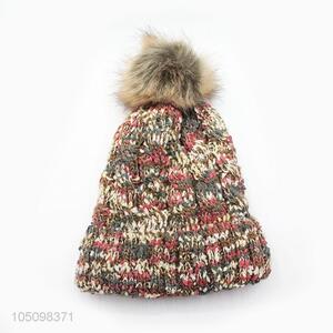 Fancy Design Winter Hat for Women Girl 's Hat Knitted Beanies Cap