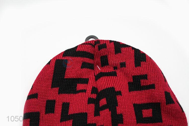 Wholesale Top Quality Man Winter Hats Beanies Knitted Hat