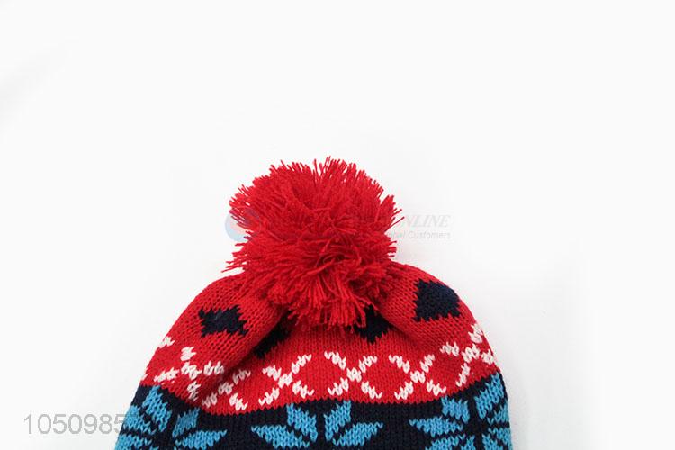 China Manufacturer Kids Winter Hats Beanies Knitted Hat