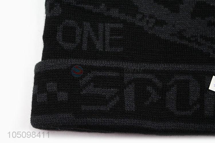 Good Quanlity Fashion Men Winter Knitted Hat Casual Cap