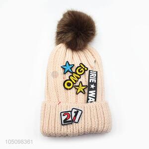 Recent Design Women Thick Caps Knitted Sweater Hats