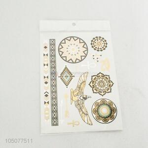 China wholesale metallic fake tattoo temporary tattoo