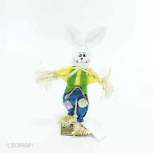 Cartoon Rabbit Shaped <em>Nonwovens</em> Scarecrow <em>Crafts</em> for Kids