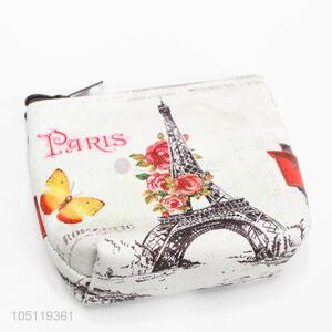 Top Quality Eiffel Tower Pattern Coin Purse Change Purse