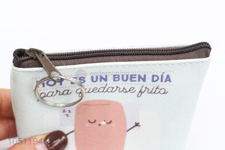 Hot Sale Custom Cartoon Printed PVC Coin Purses