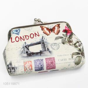 Popular London Landscape Printedcoin Purse Coin Wallet Coin Bag for Sale