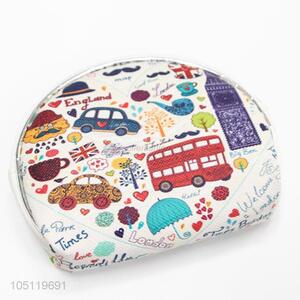 Factory Direct Cute Cartoon Car Pattern Coin Purse Zipper Pouch