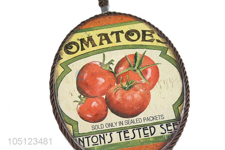 Factory Excellent Tomato Printed Dining Table Mat Placemat