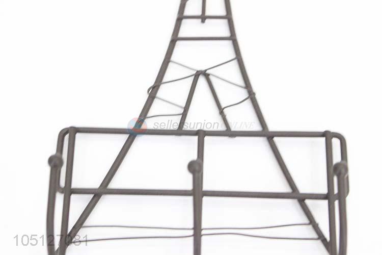Top Selling Living Room Iron Eiffel Tower European Perspective Ornaments