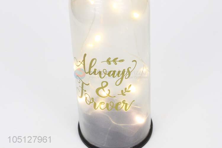 Factory Export LED Lamp Night Light Glass Bottle