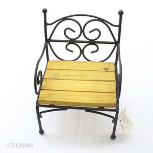 Custom High Quality Iron Chair Decorative Desktop Home Accessories Model Ornaments