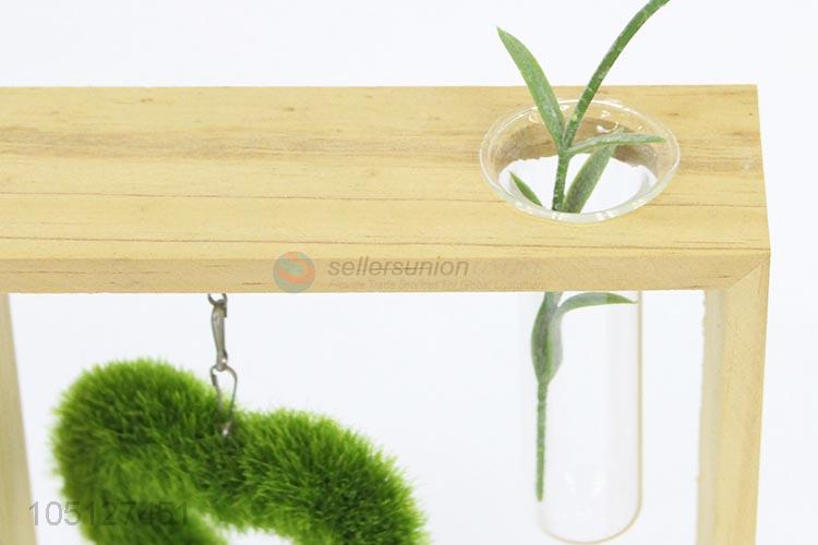 Simple Style Wooden Base Craft Tray Home Decoration Ornaments