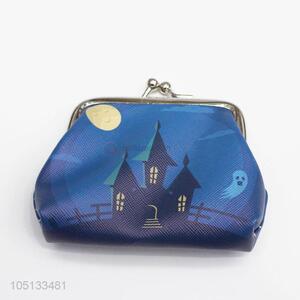 Mini Cartoon All Hallows' Day Pattern PU Leather Coin Purses & Pouches