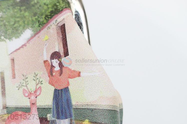 Ancient Town Of Scenery Pattern Money Bag Cute Coin Purse with Low Price