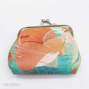 Fashion Small Cute Printed FunnyPU Leather Coin Purse