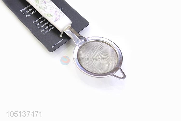 Super quality promotional stainless steel oil strainer