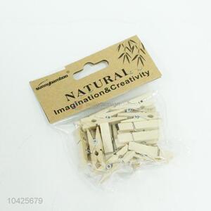 WoFactory sales cheap wooden clips 20pcs