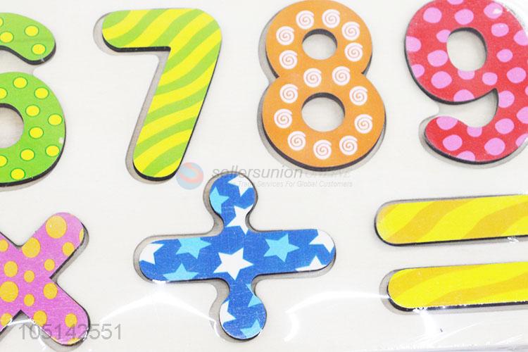 Hot Sales New Style Developmental Cartoon Jigsaw Puzzle Numbers Toy