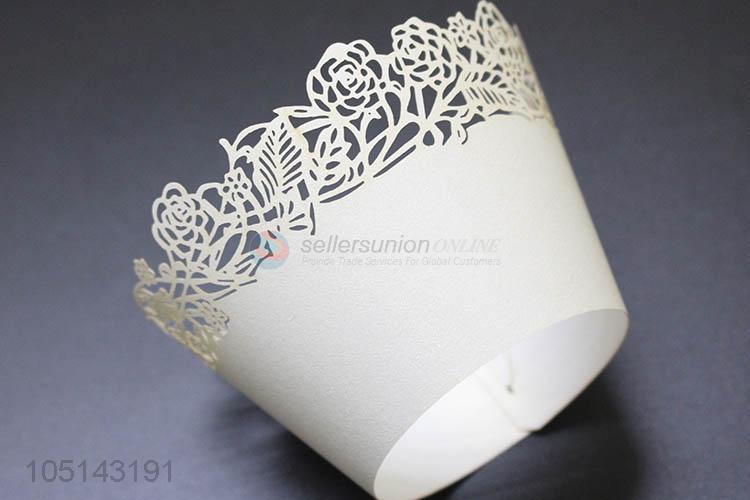 Top sale cupcake decoration laser cut cakecup