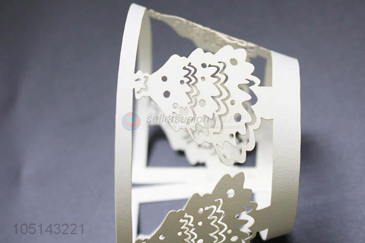 Cheap professional delicate laser cut paper bottomless cakecup