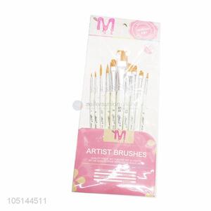 Best High Sales 10 Pcs/Set Drawing Art Pen Paint Brush Nylon Brush Painting Pen